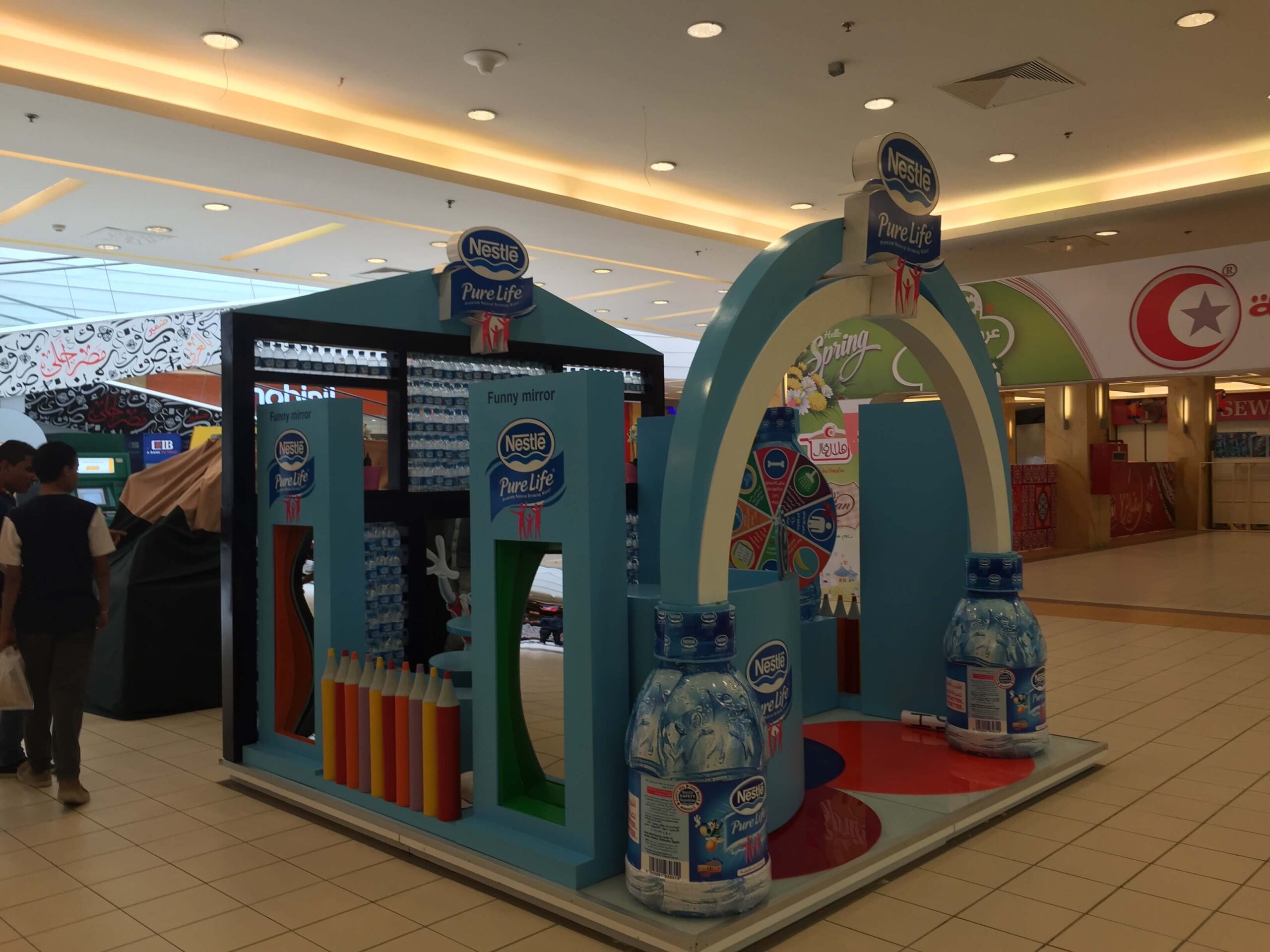 Nestlé Pure Life kids' bottles activation